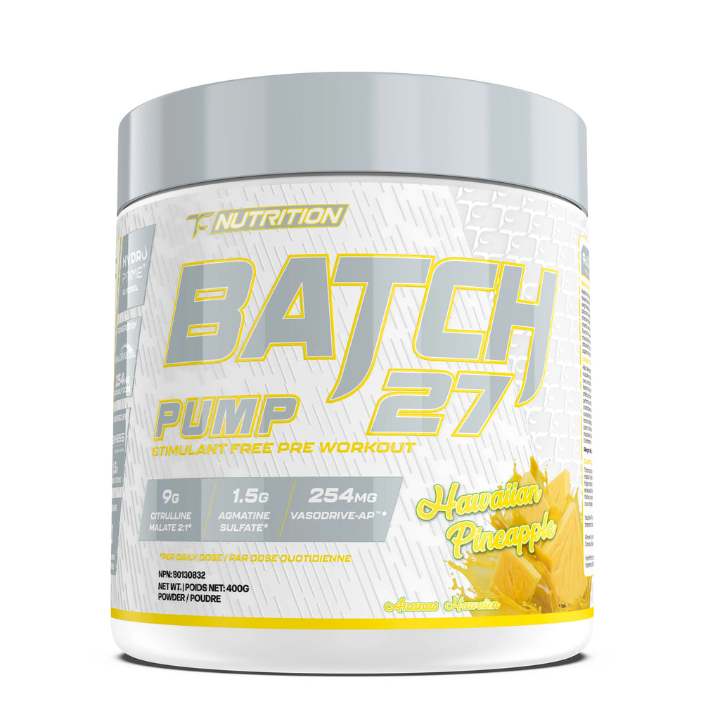 Batch 27 Pump Sans Stimulant - LIFT Nutrition