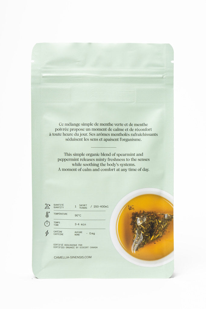 Menthe biologique