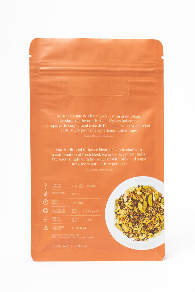 Chai Camellia biologique - LIFT Nutrition