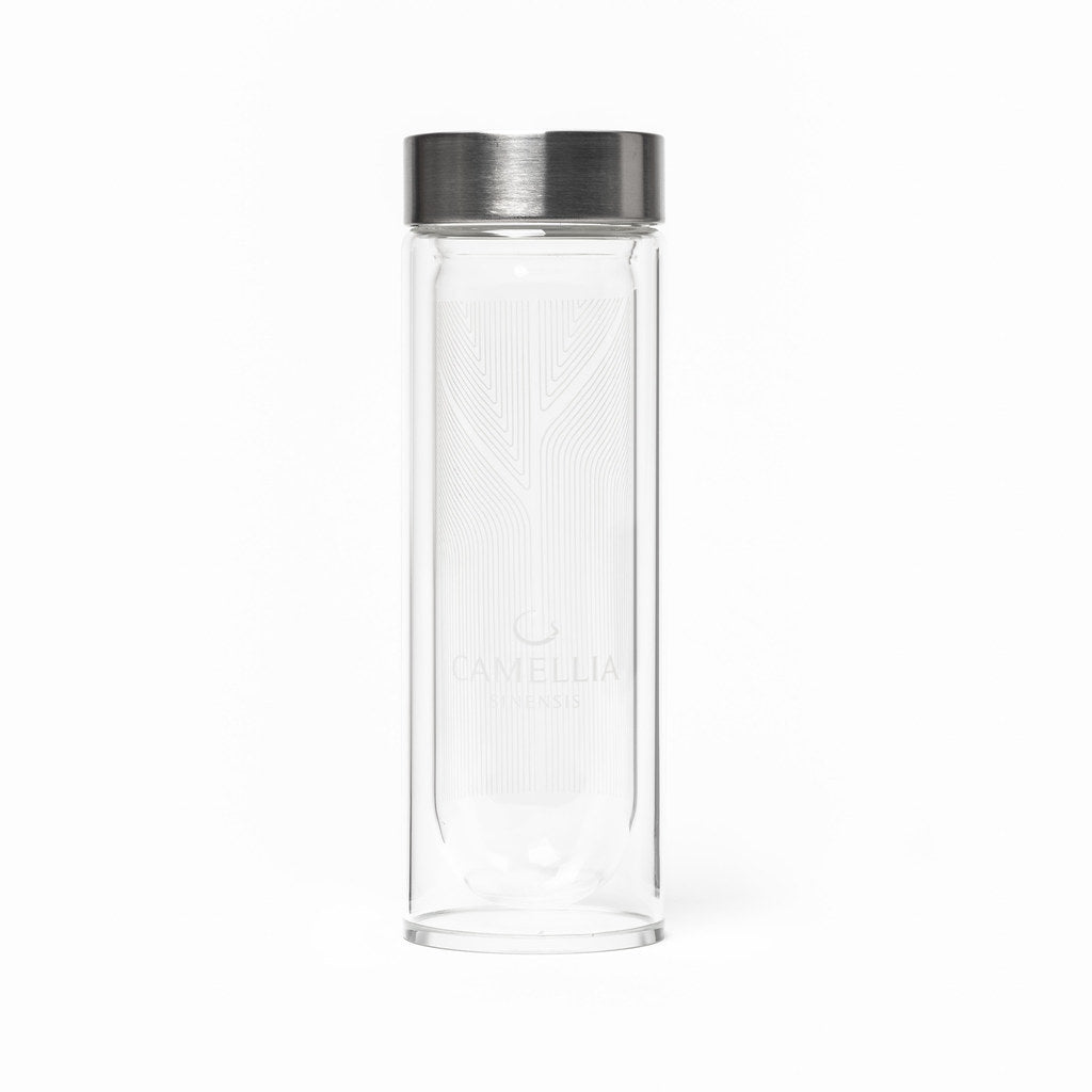 Bouteille à thé en verre - LIFT Nutrition