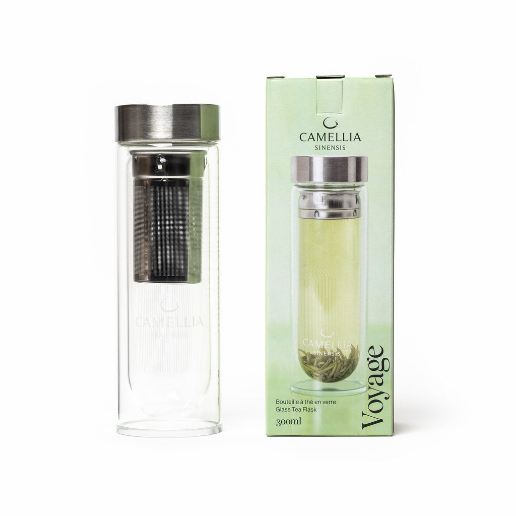 Bouteille à thé en verre - LIFT Nutrition