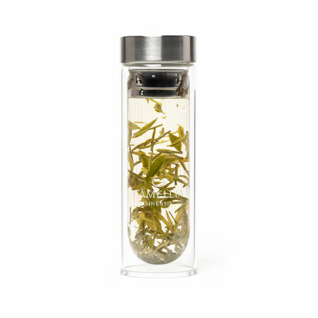 Bouteille à thé en verre - LIFT Nutrition
