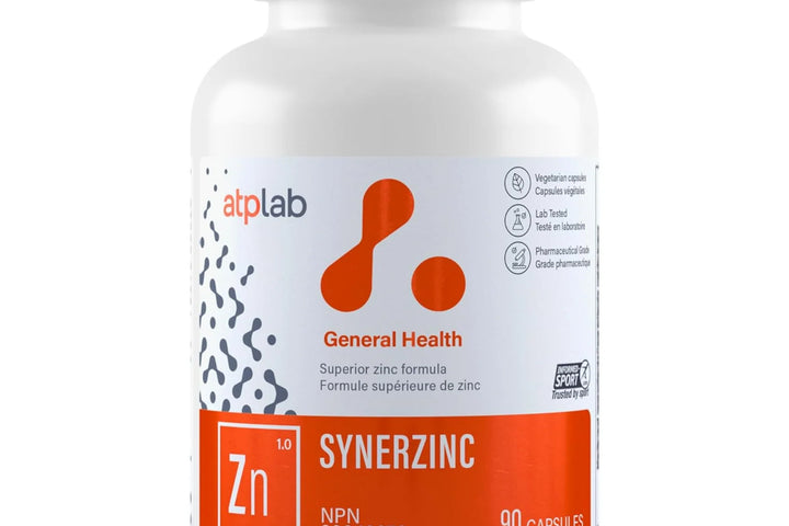 Synerzinc ATP Lab, supplément de zinc pour l'immunité et la peau