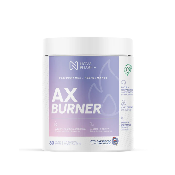 AX Burner Nova Pharma, brûleur de graisse thermogénique