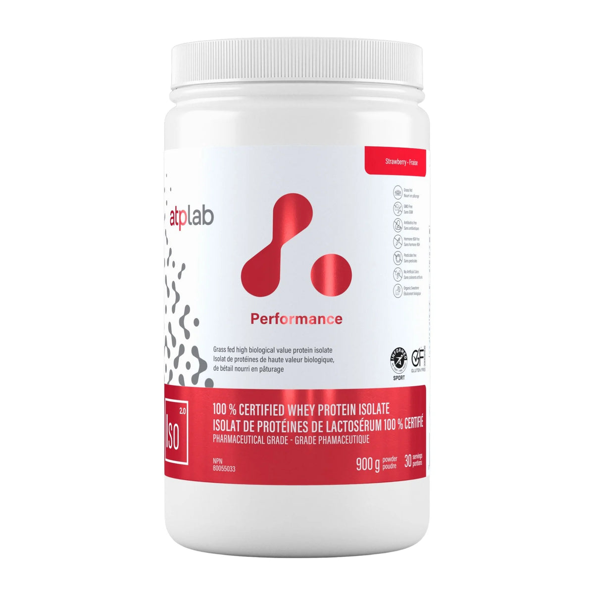 Isolat de Protéines de Lactosérum 100% Certifié - LIFT Nutrition