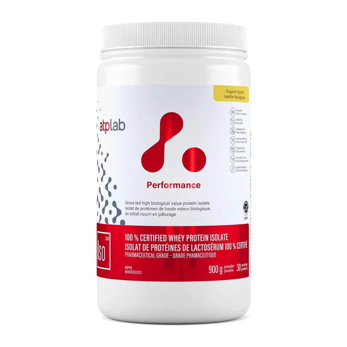 Isolat de Protéines de Lactosérum 100% Certifié - LIFT Nutrition