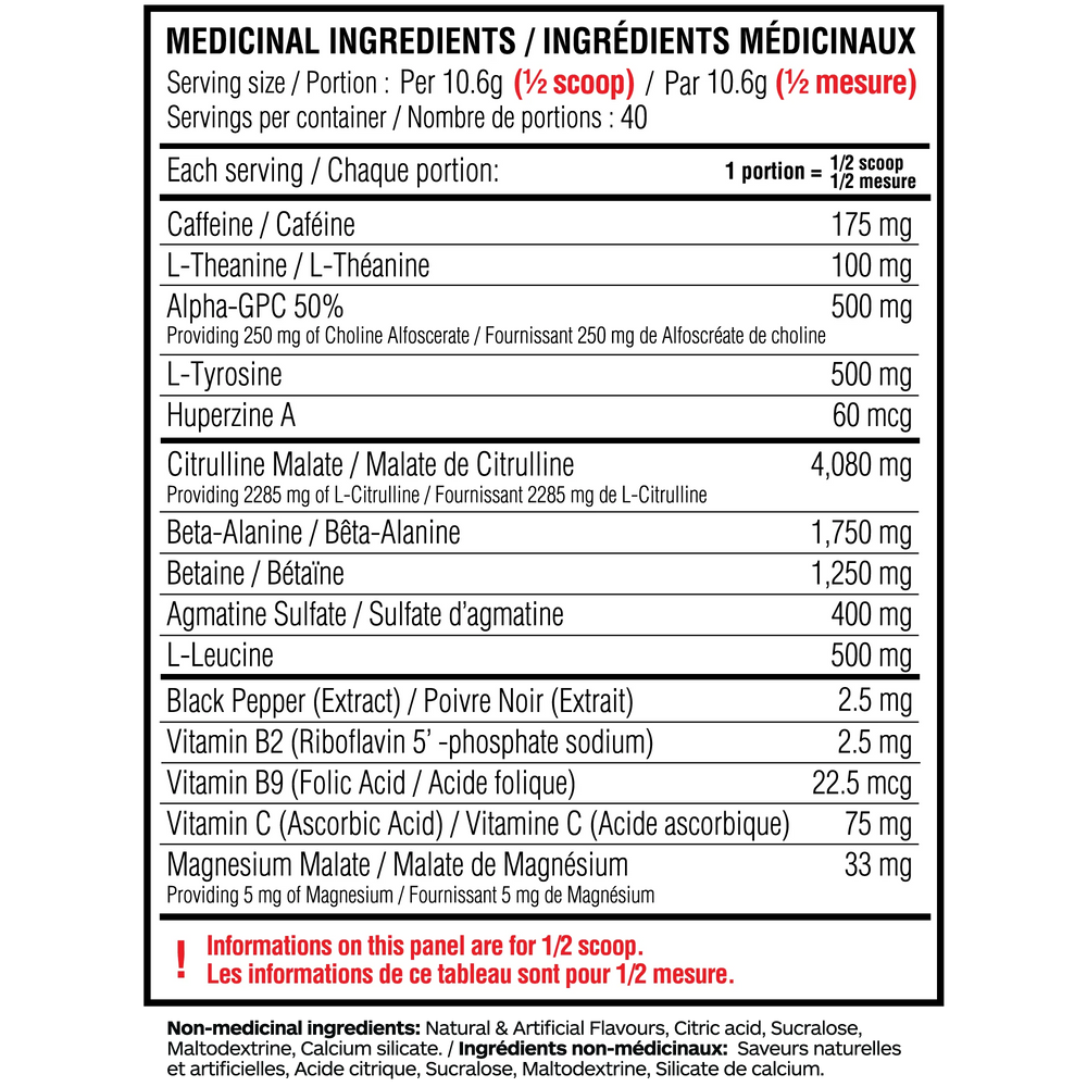 Valeurs nutritives