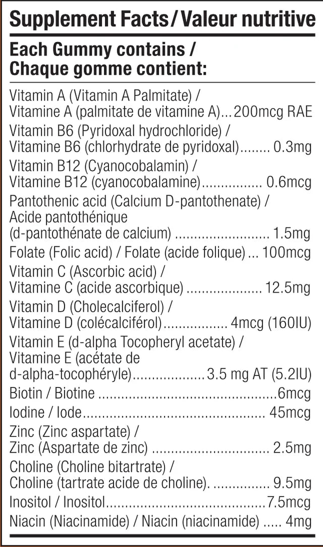 Valeurs nutritives