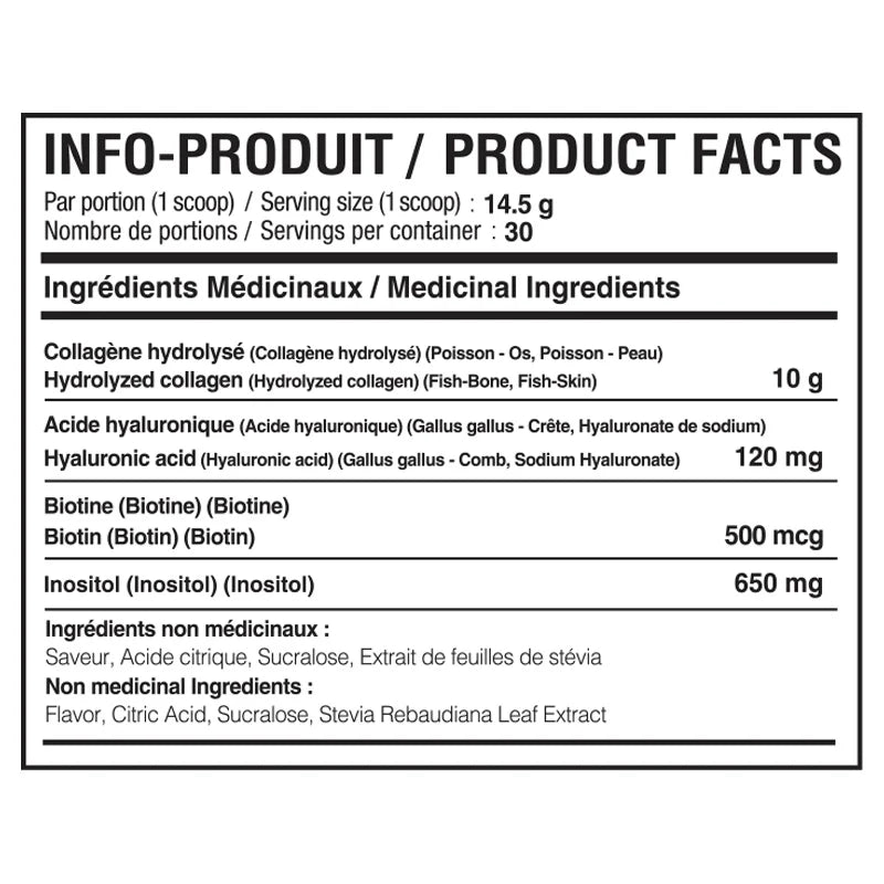 Valeurs nutritives