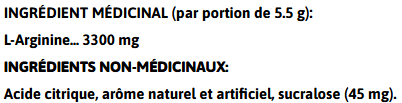 Valeurs nutritives