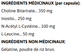 Valeurs nutritives