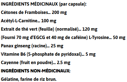 Valeurs nutritives