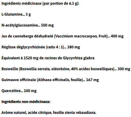 Valeurs nutritives