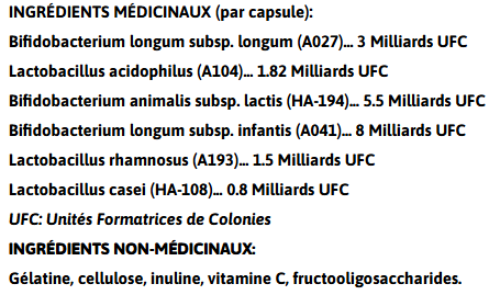 Valeurs nutritives