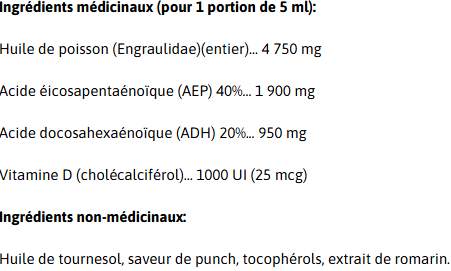 Valeurs nutritives