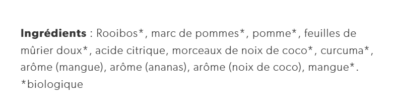 Valeurs nutritives