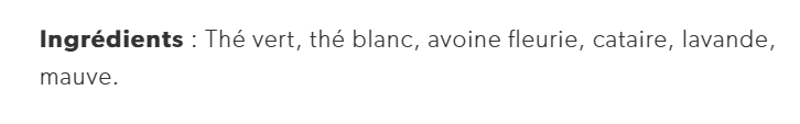 Valeurs nutritives