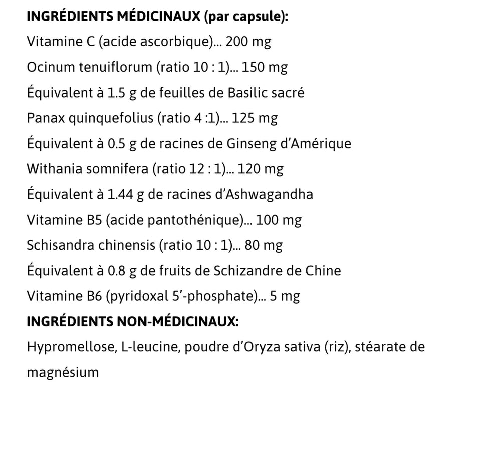 Valeurs nutritives