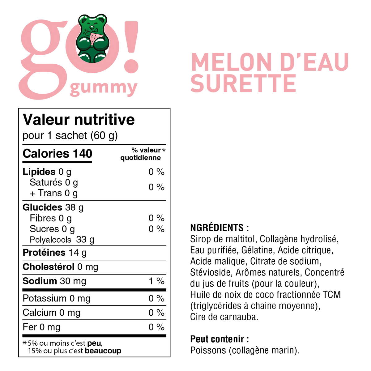 Go Gummy Protéine
