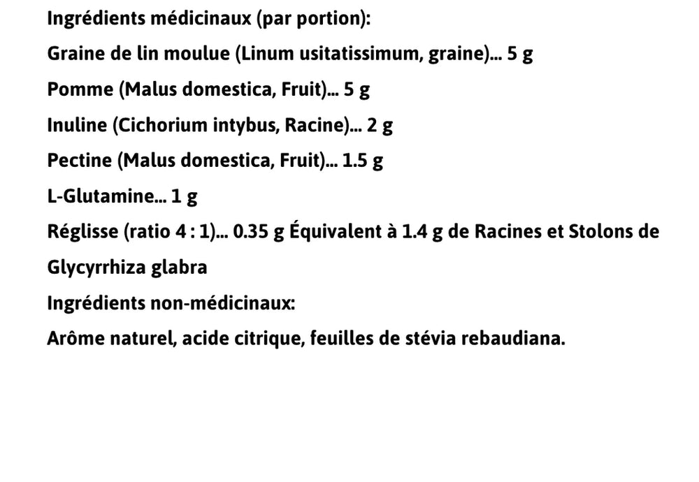Valeurs nutritives