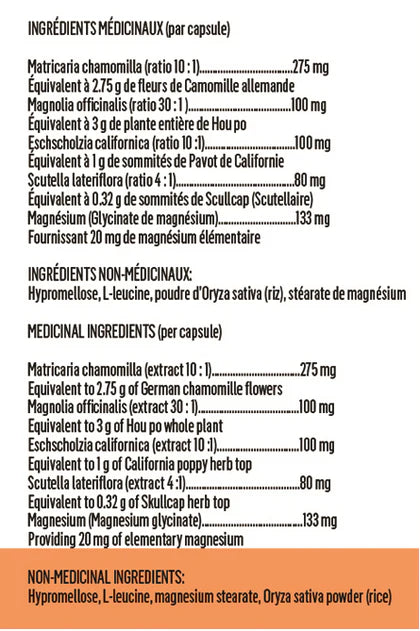 Valeurs nutritives