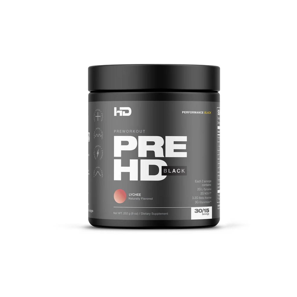 Pre HD Black - LIFT Nutrition
