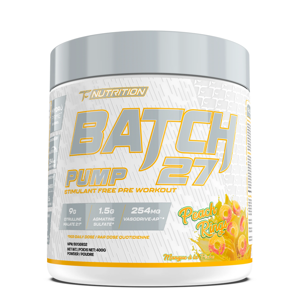 Batch 27 Pump Sans Stimulant - LIFT Nutrition