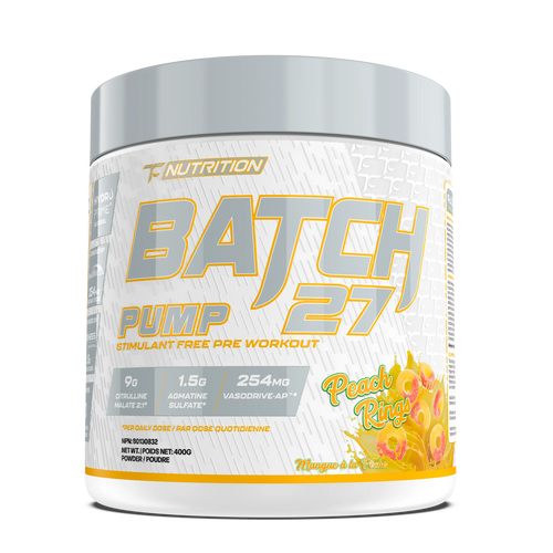 Batch 27 Pump Sans Stimulant - LIFT Nutrition