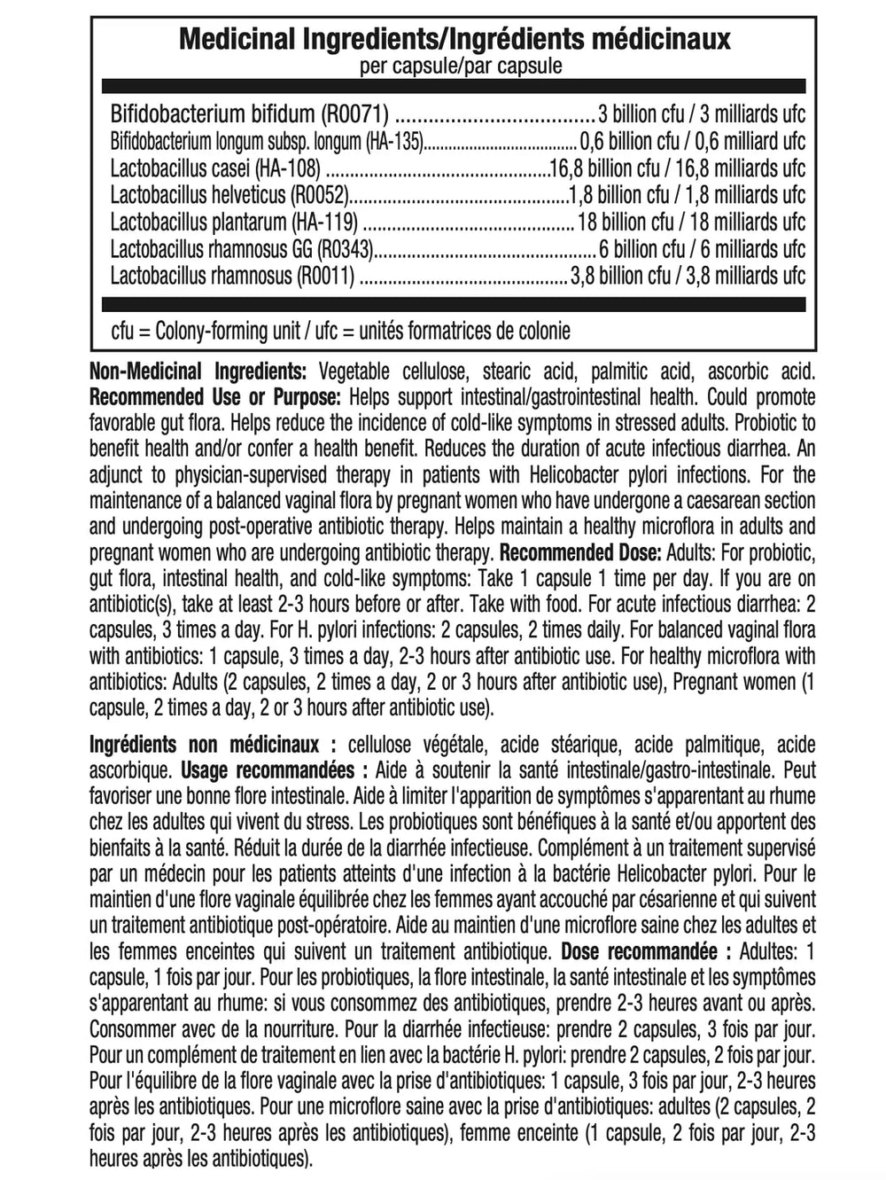 Valeurs nutritives