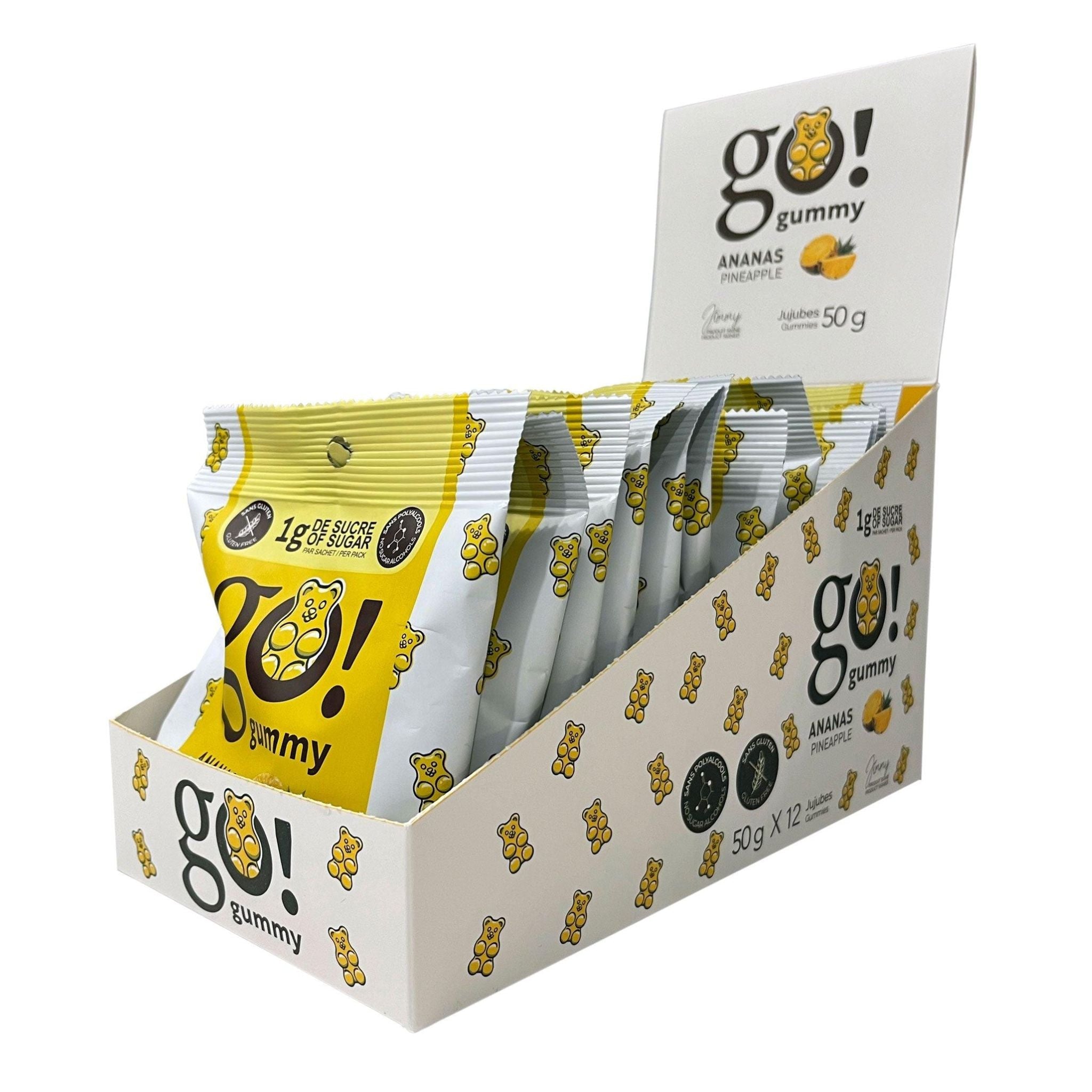 Go Gummy Go Nutrition 50g boite 12x