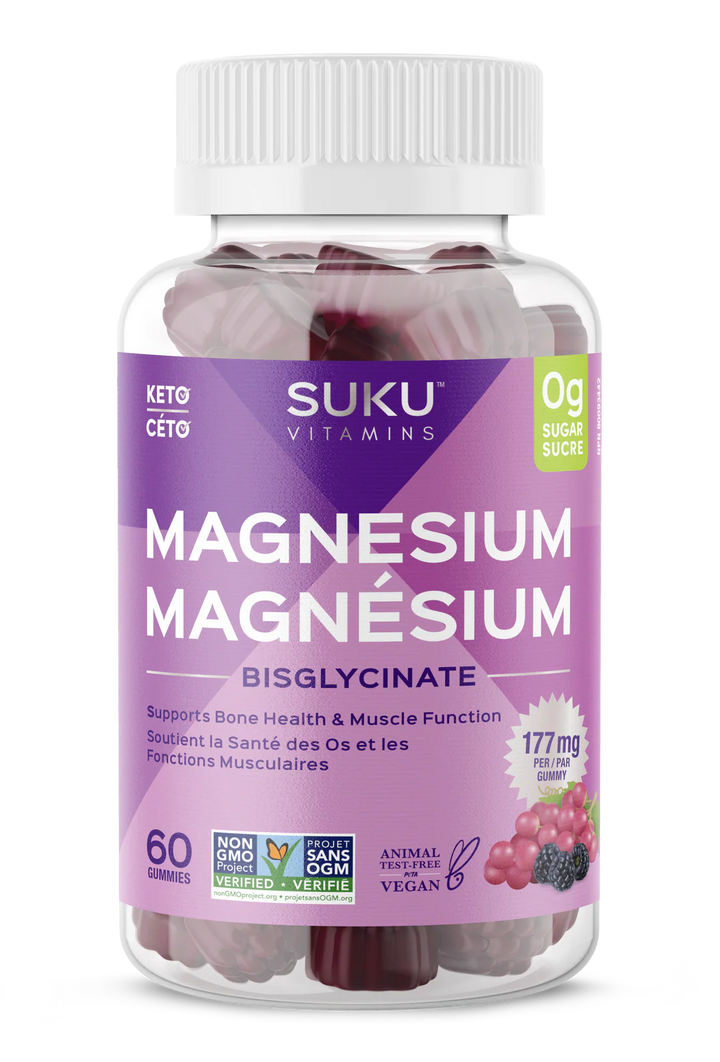 Magnésium Bisglycinate 177mg - Gummies Suku - LIFT Nutrition