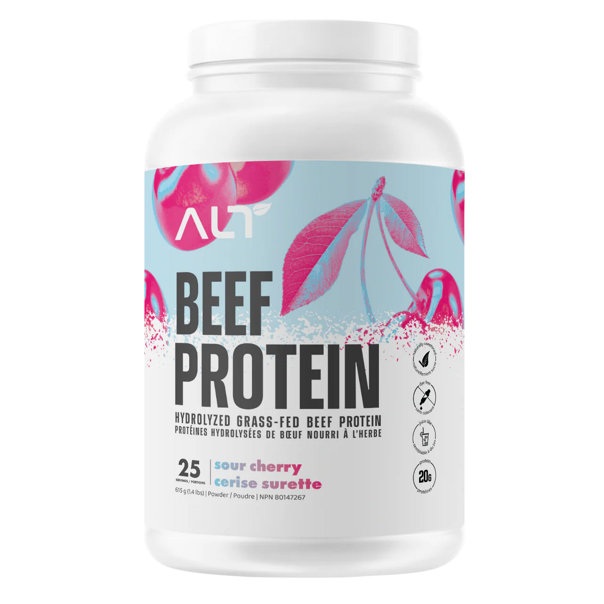 Beef Protein ALT, protéine de bœuf sans lactose en poudre