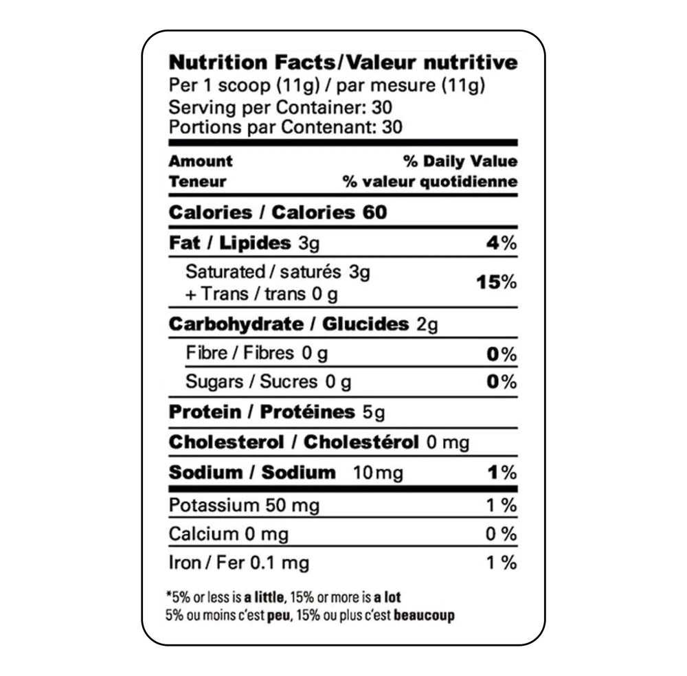 Valeurs nutritives