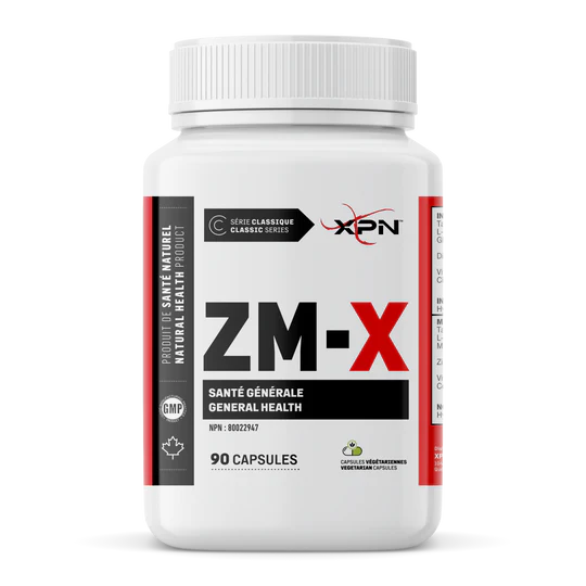 ZM-X XPN, ZMA zinc magnésium et B6 pour la récupération