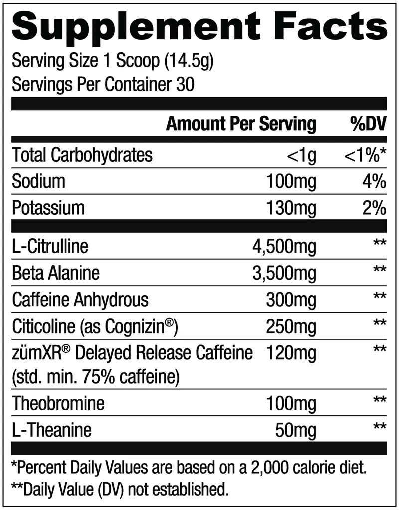 Valeurs nutritives