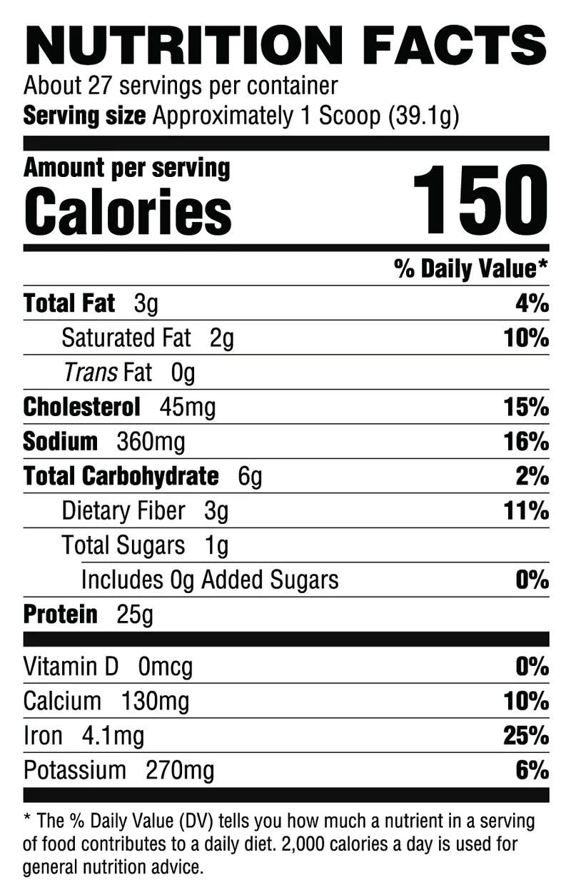 Valeurs nutritives