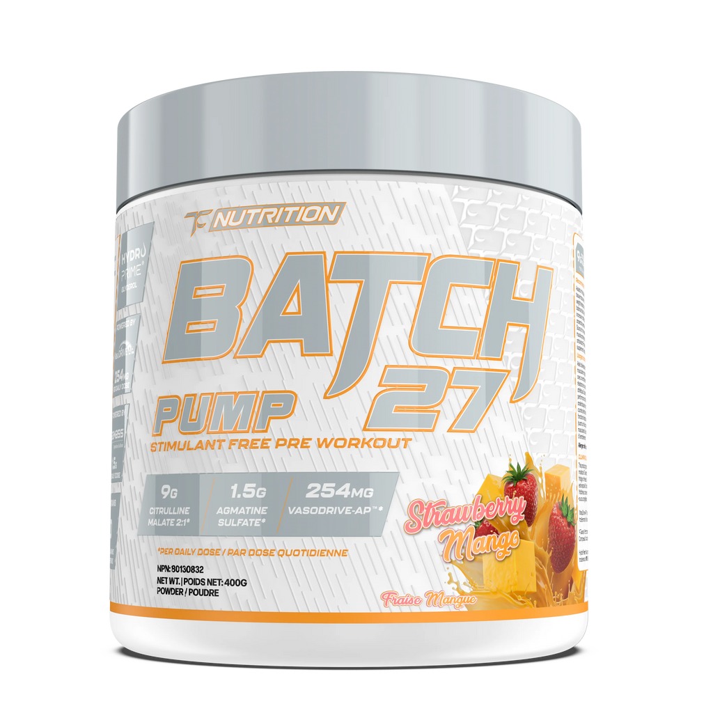 Batch 27 Pump Sans Stimulant - LIFT Nutrition
