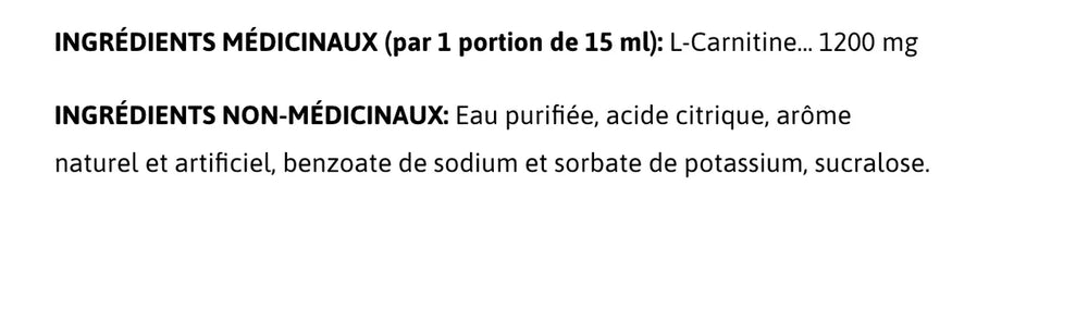Valeurs nutritives